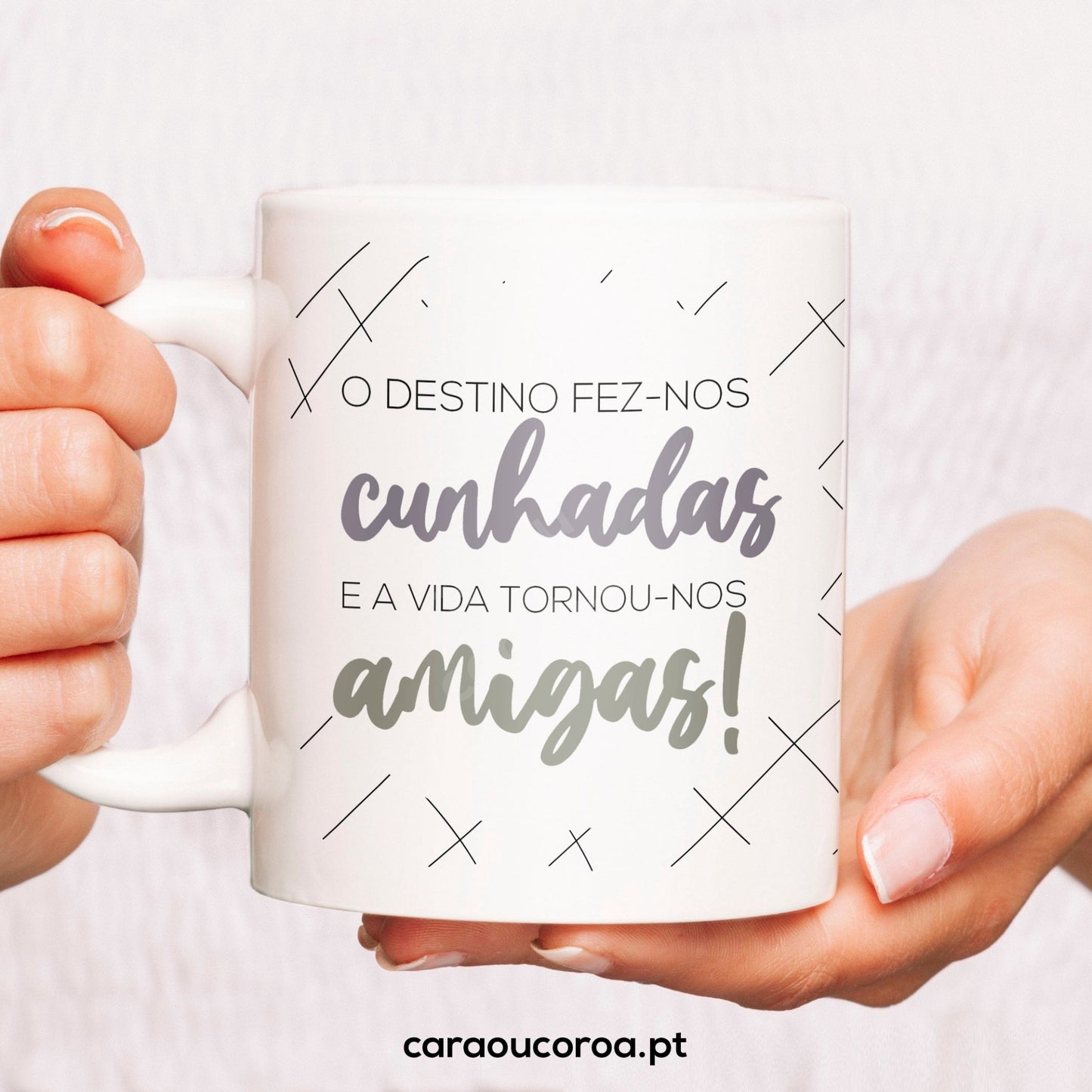 Caneca "Cunhada Amiga" - caraoucoroa.pt