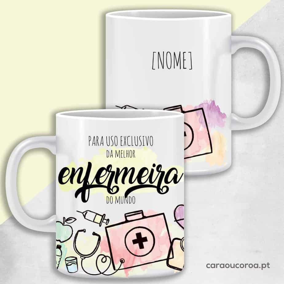 Caneca Enfermeira - caraoucoroa.pt