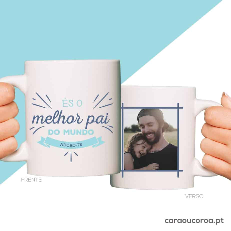 Caneca "És o Melhor Pai do Mundo" - caraoucoroa.pt