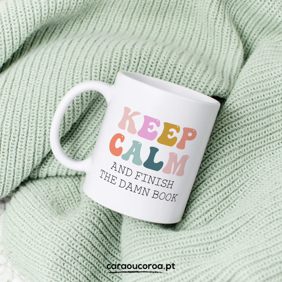 Caneca "Keep Calm" (EN) - caraoucoroa.pt