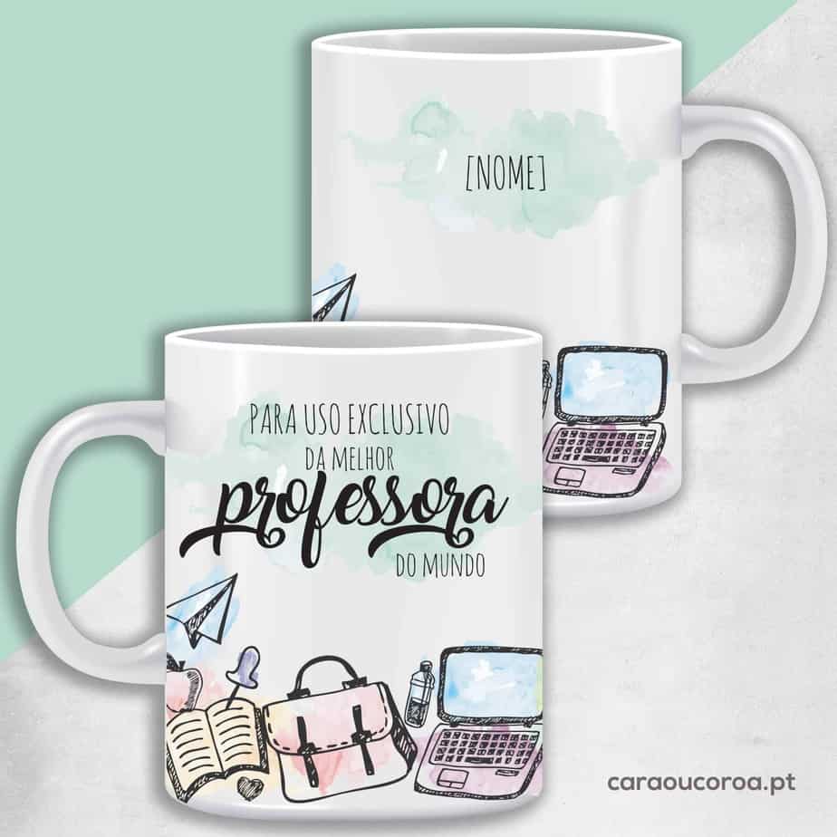 Caneca Professora - caraoucoroa.pt