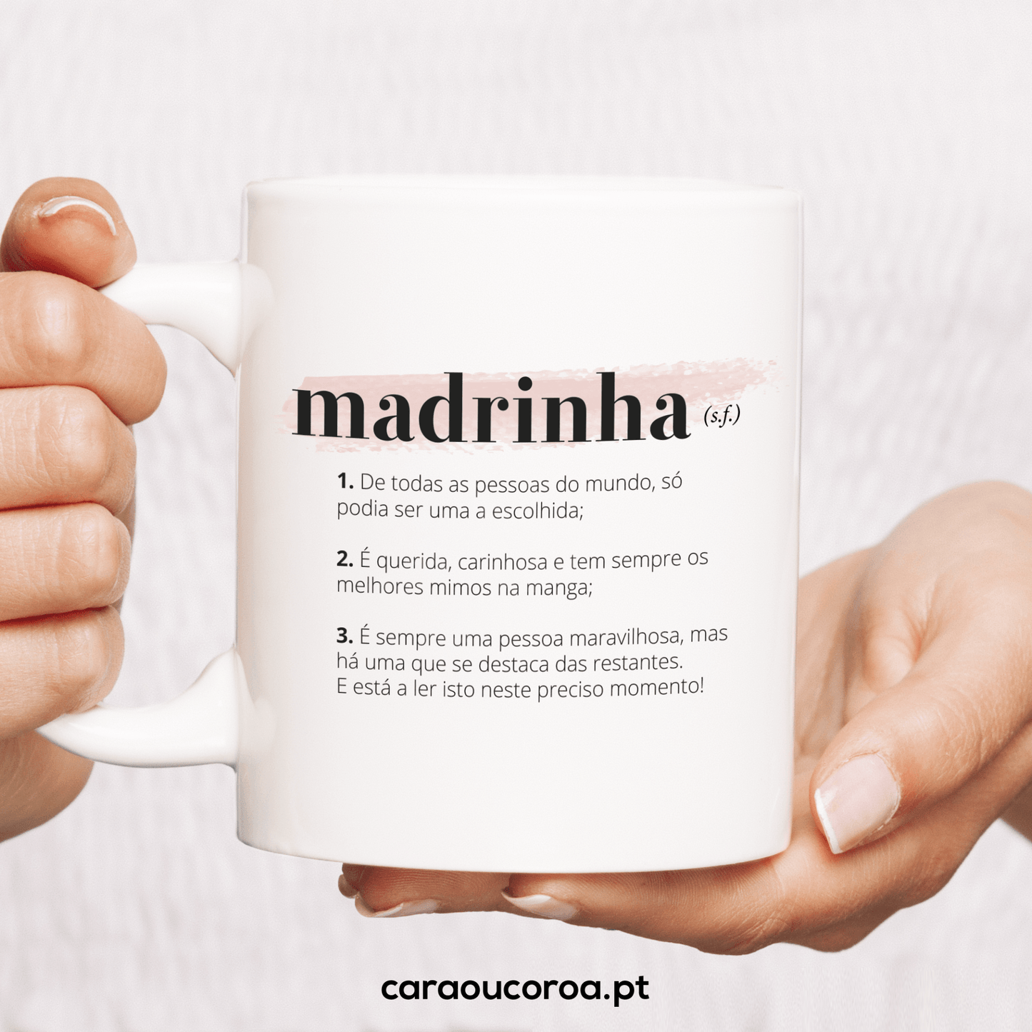 Caneca "Significado de Madrinha" - caraoucoroa.pt