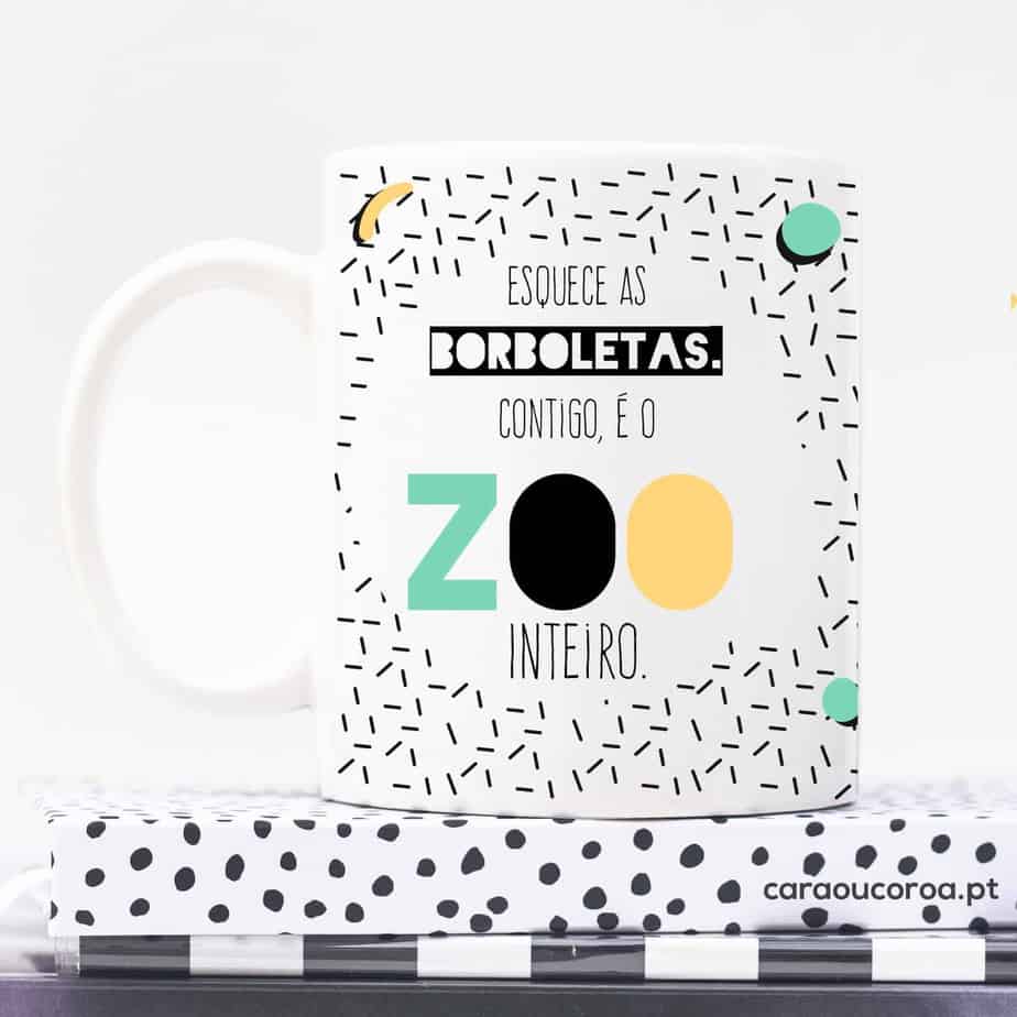 Caneca "ZOO" - caraoucoroa.pt