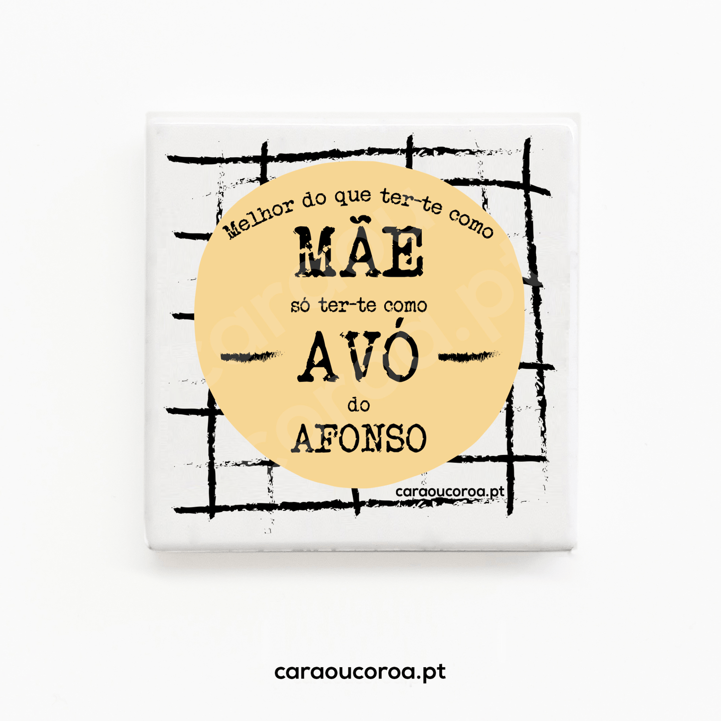 Íman "Mãe & Avó" com Nome - caraoucoroa.pt