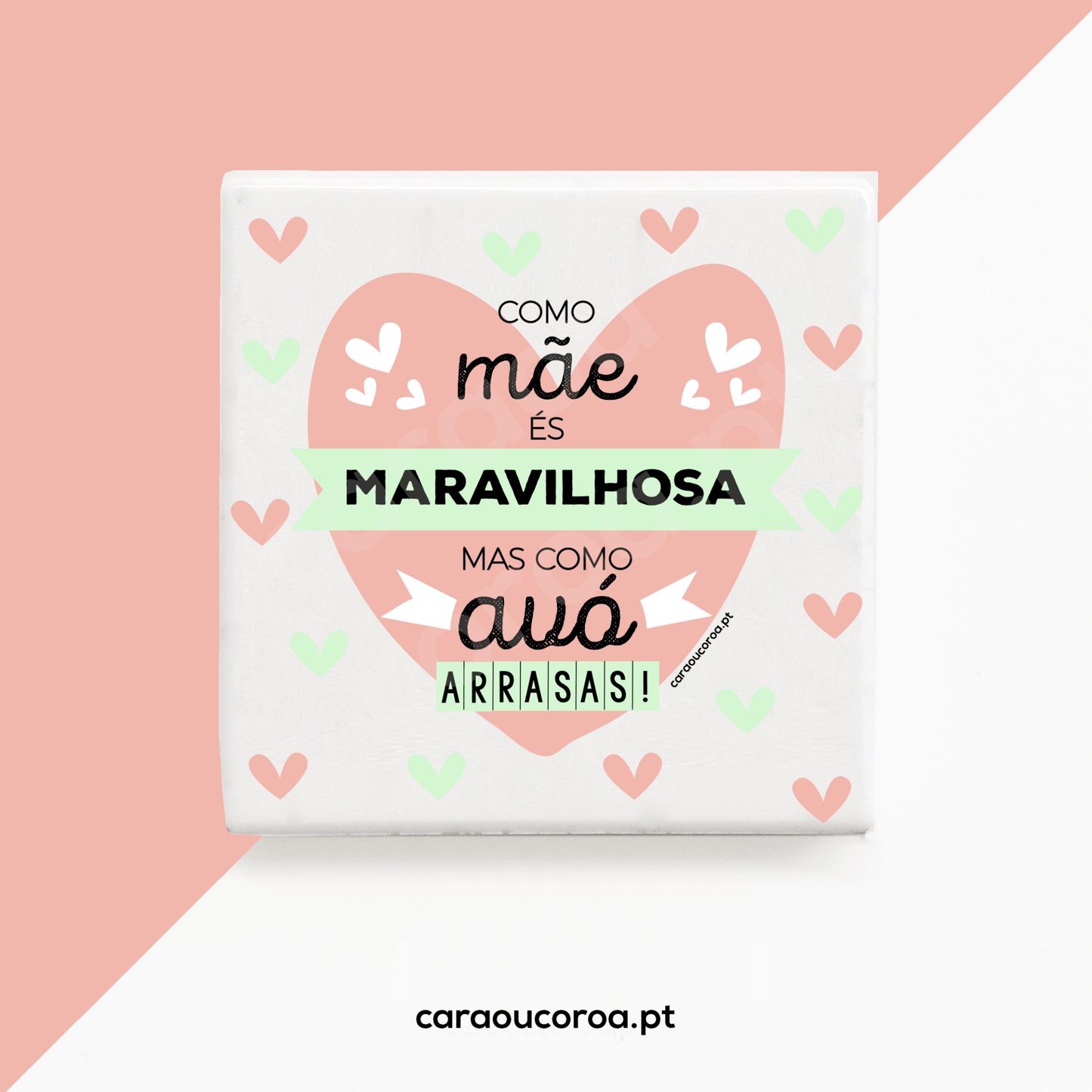 Íman "Mãe & Avó Maravilhosa" - caraoucoroa.pt