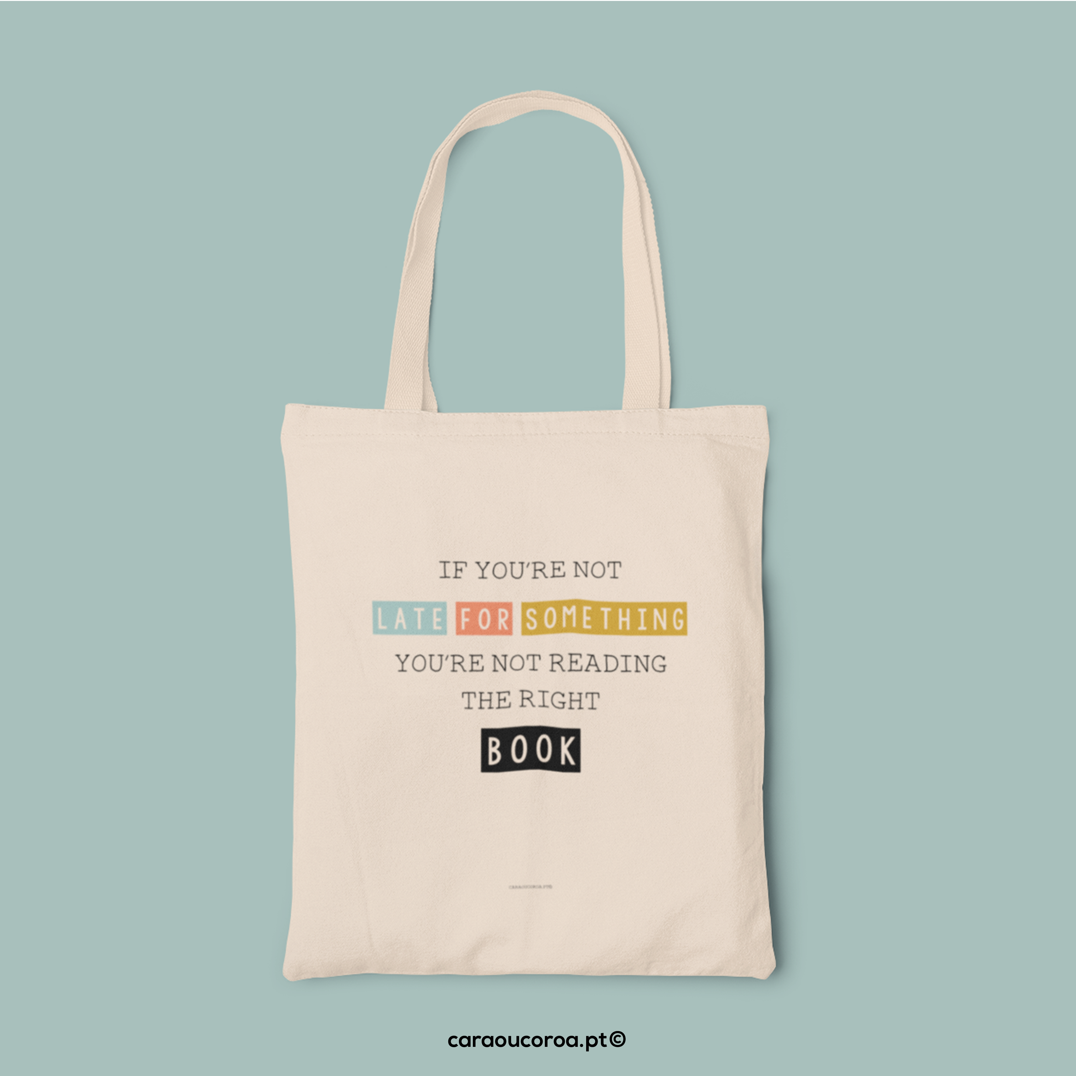 Tote Bag "Reading Late"