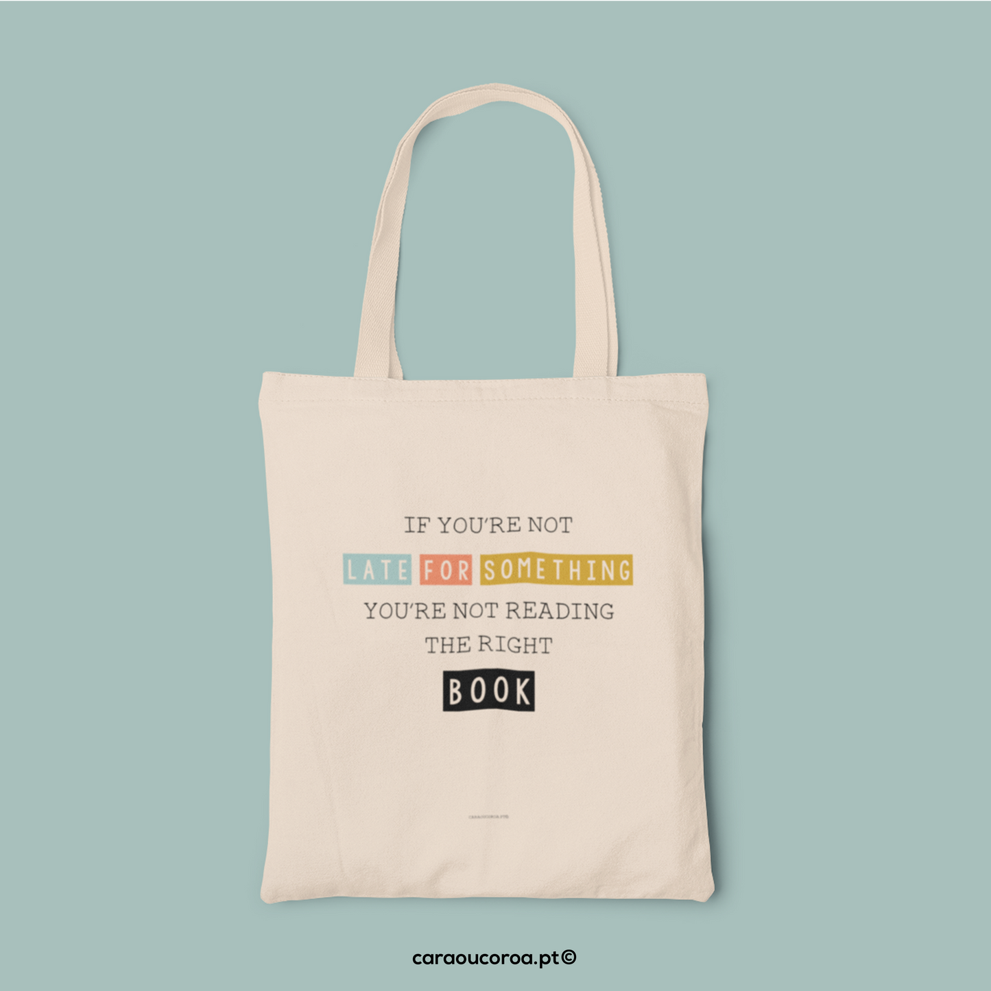 Tote Bag "Reading Late"