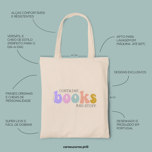 Tote Bag "Books and Stuff"