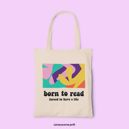 Tote Bag "Born To Read"