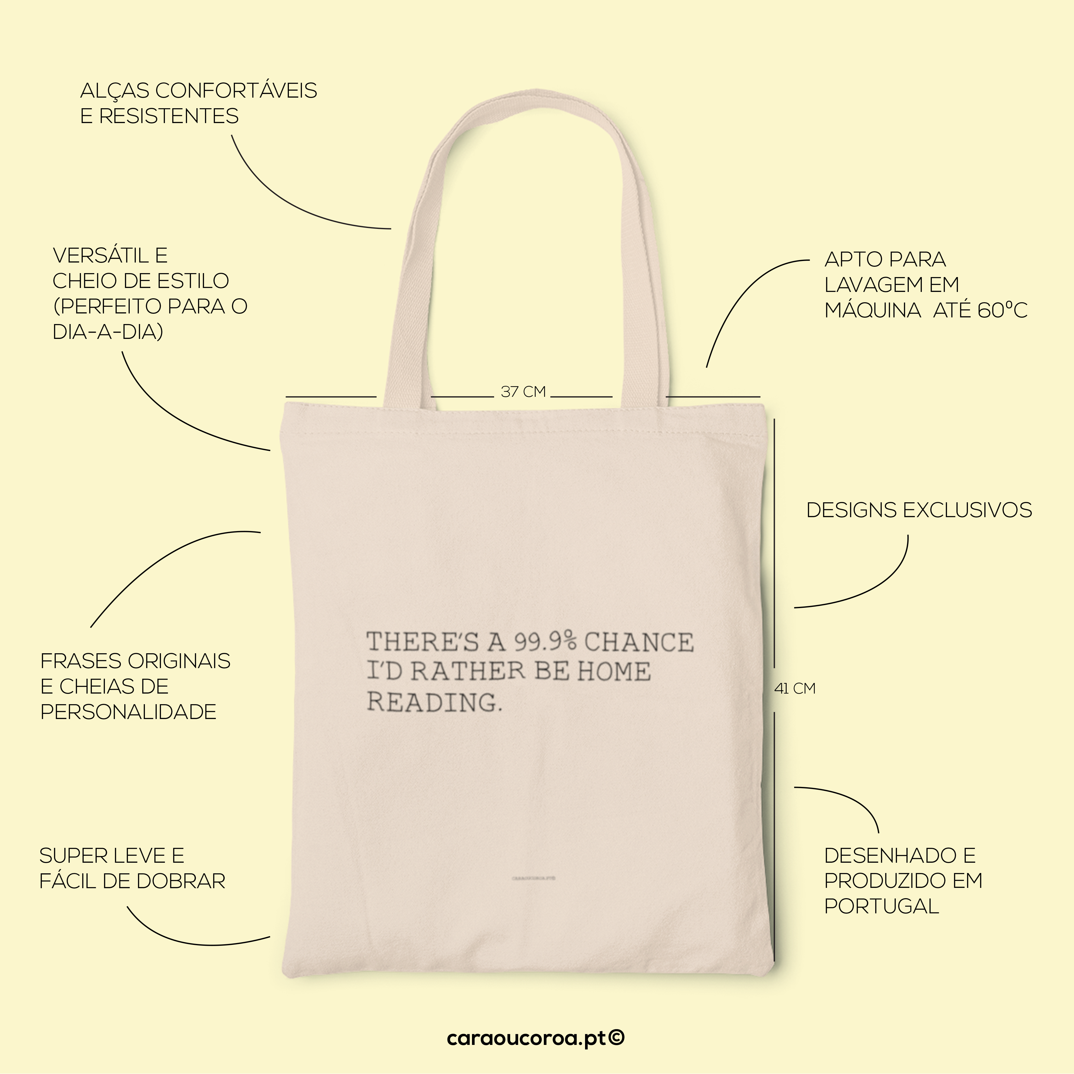 Tote Bag "Rather Be Reading"