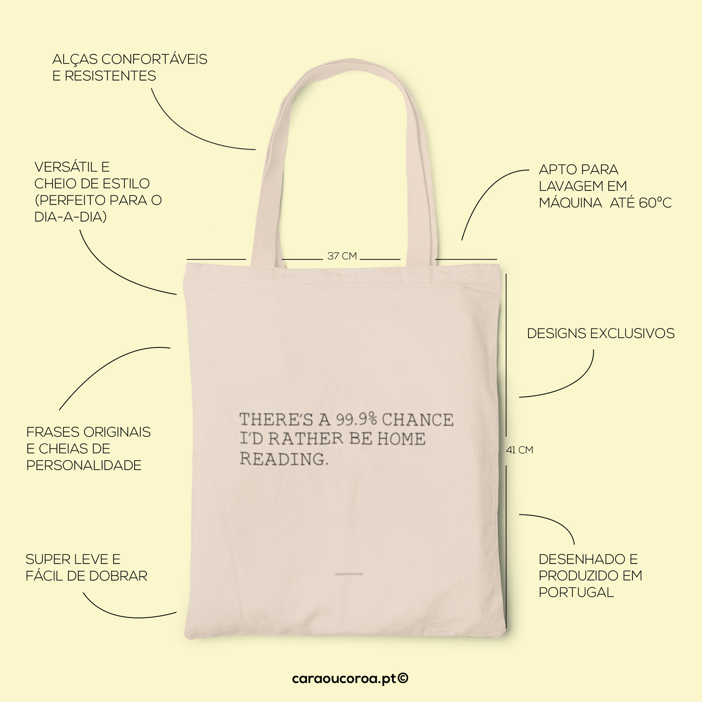 Tote Bag "Rather Be Reading"