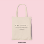 Tote Bag "Finish a Chapter"