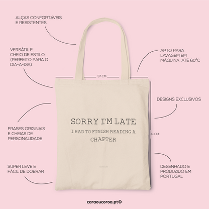 Tote Bag "Finish a Chapter"