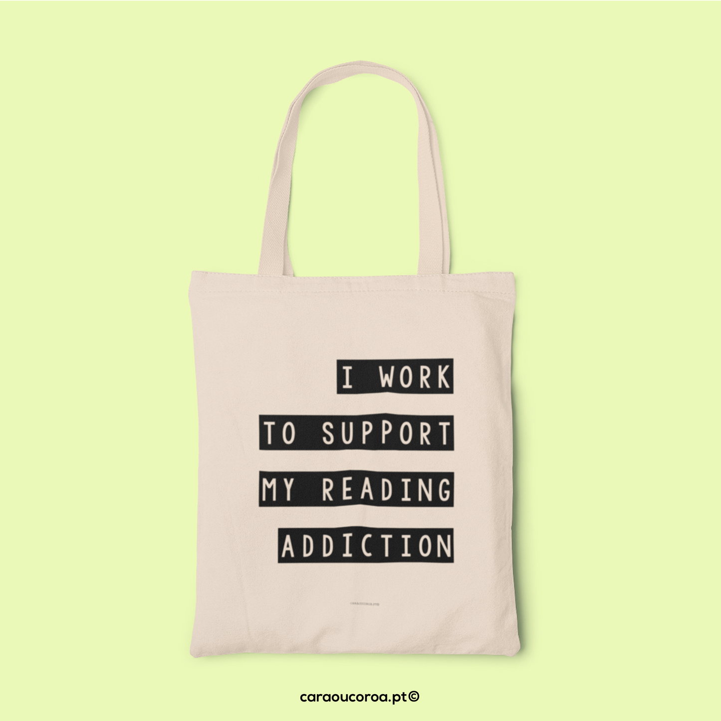 Tote Bag "Reading Addiction"