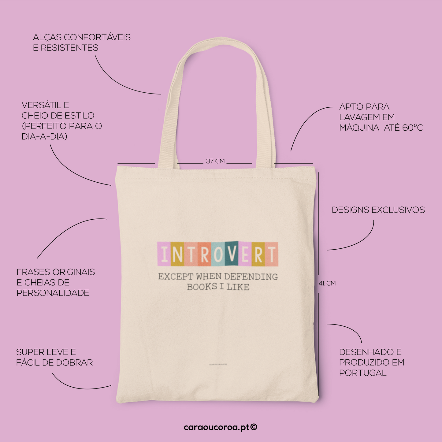 Tote Bag "Introvert"