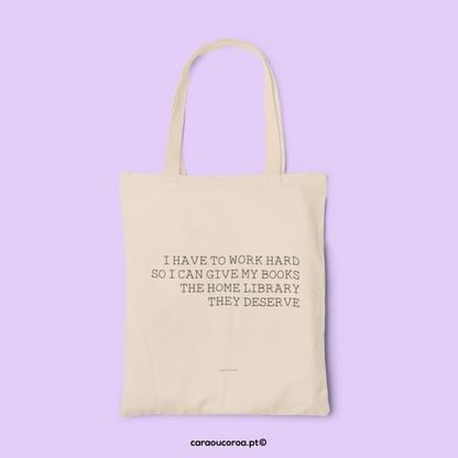Tote Bag "Home Library"