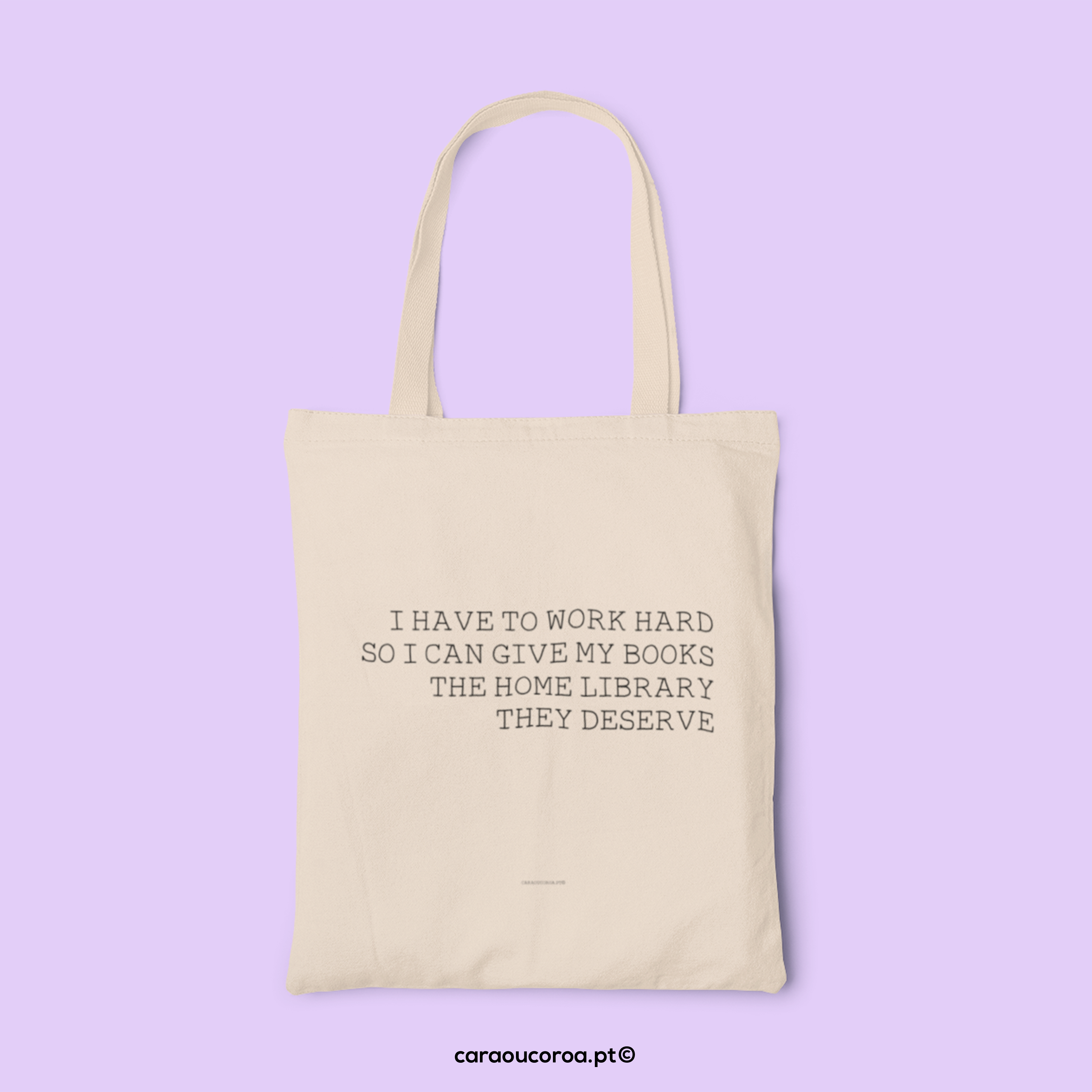 Tote Bag "Home Library"