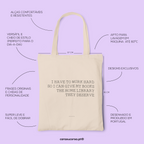 Tote Bag "Home Library"