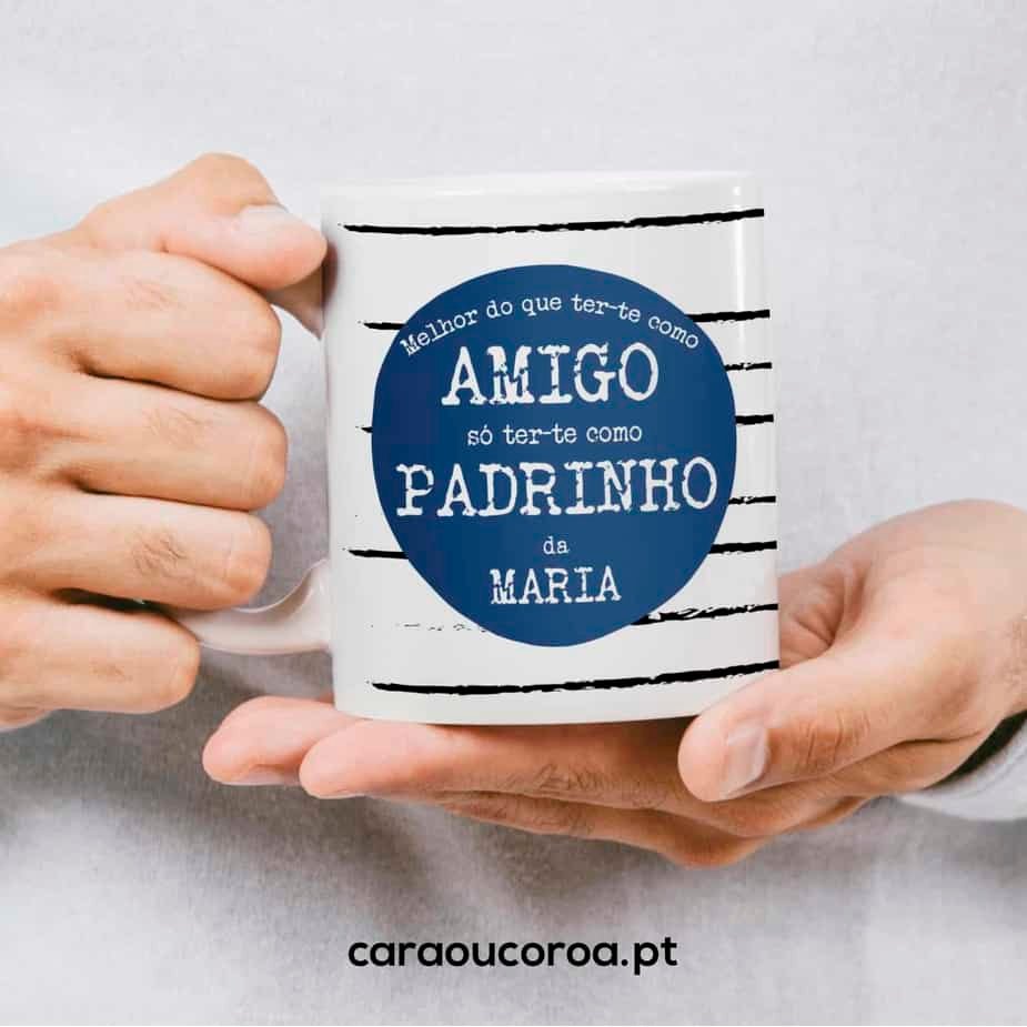 Caneca "Amigo & Padrinho" - caraoucoroa.pt
