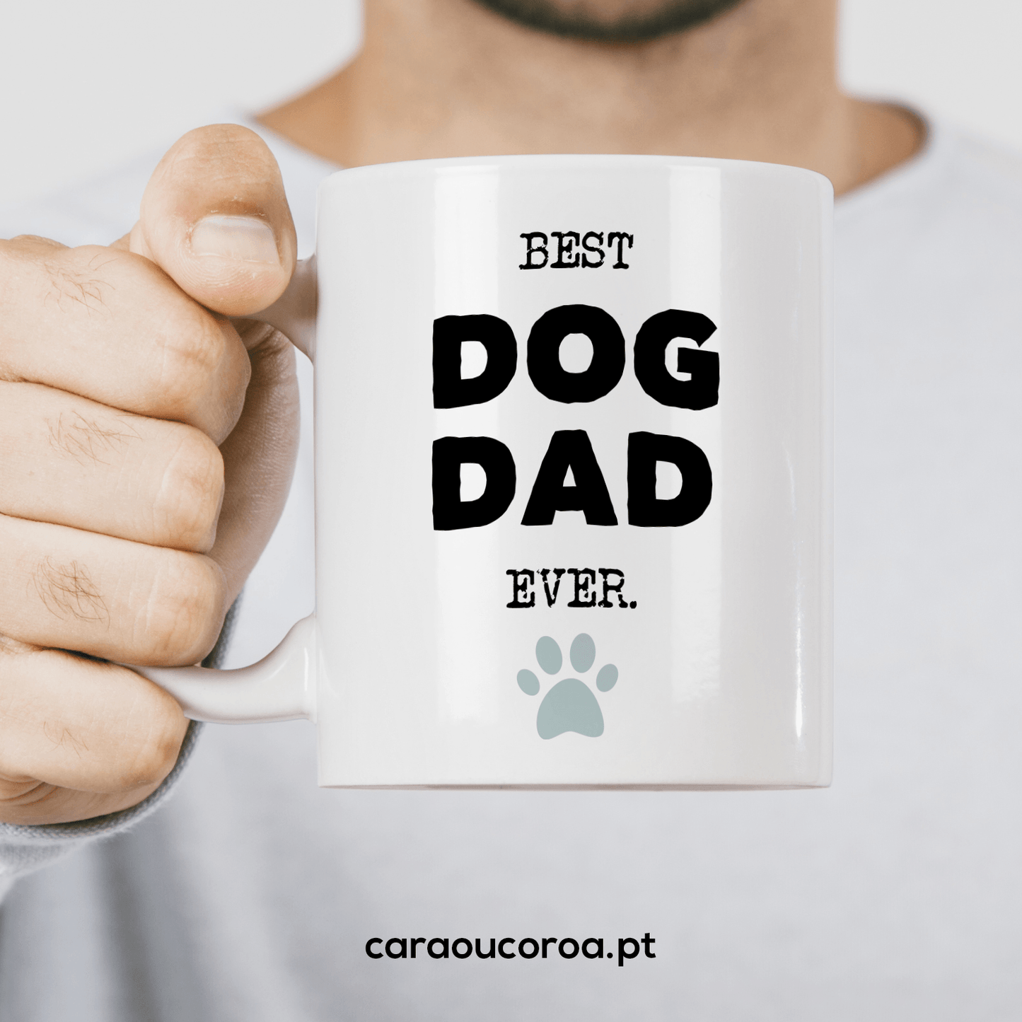 Caneca "Dog Dad" - caraoucoroa.pt
