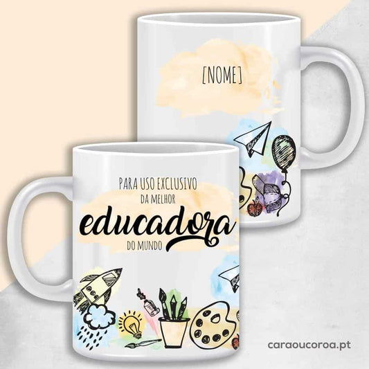 Caneca Educadora - caraoucoroa.pt