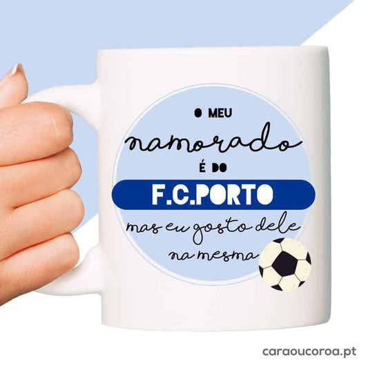 Caneca "Namorado do F.C. Porto" - caraoucoroa.pt