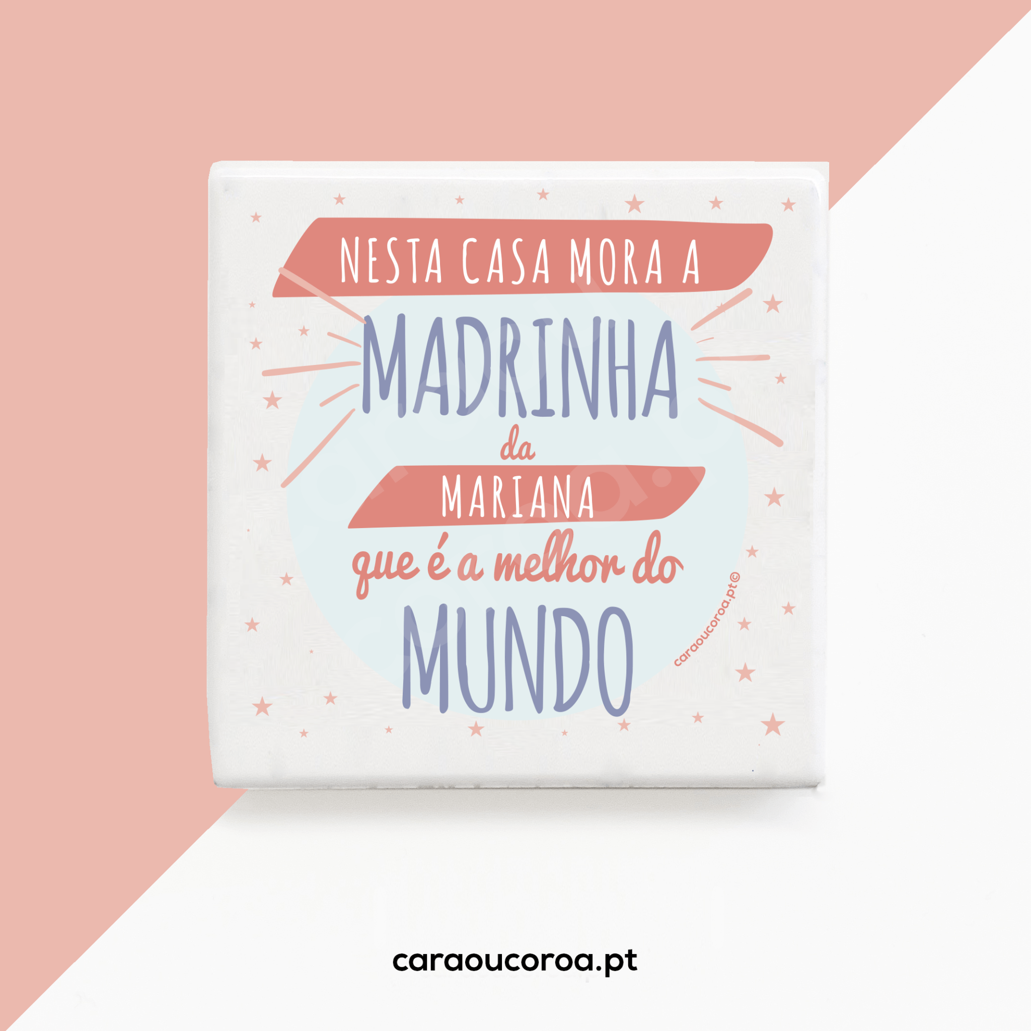 Íman "Madrinha com Nome" - caraoucoroa.pt