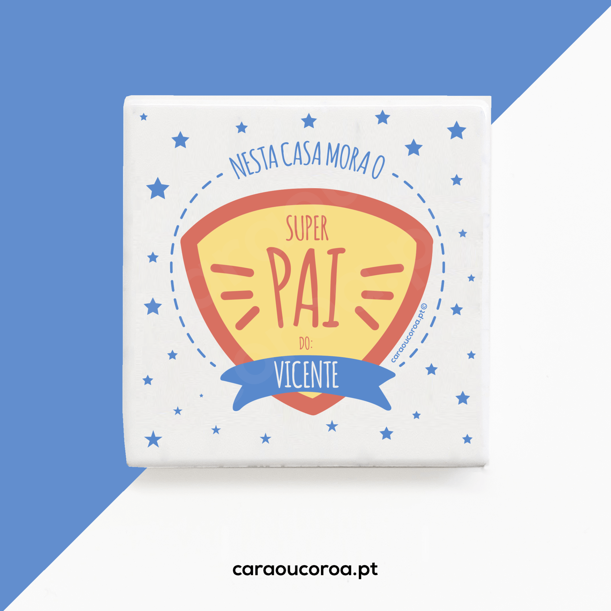 Íman "Super Pai" - caraoucoroa.pt